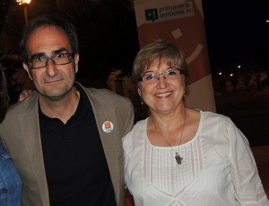 Jordi Sebastià i Pepa Izquierdo.